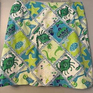 Lilly Pulitzer nautical skirt 12